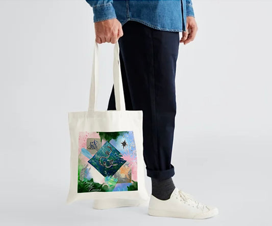 Hochwertige Tragetasche (Baumwolle), Limited Edition Art by DaisyArtCzeczor