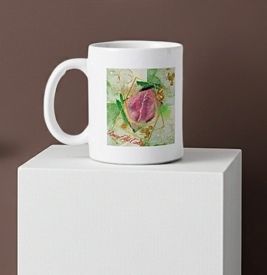 Art of Mug-Hochwertiger Keramikbecher, Art by DaisyArtCzeczor