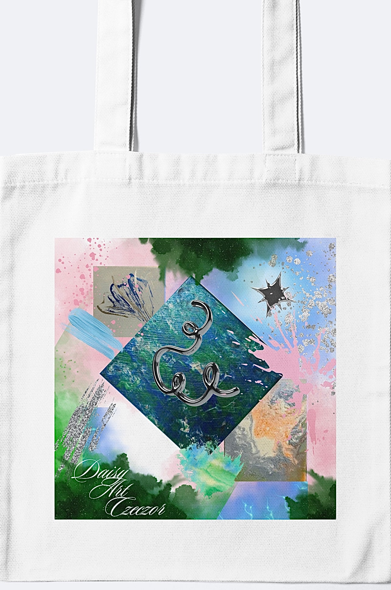 Hochwertige Tragetasche (Baumwolle), Limited Edition Art by DaisyArtCzeczor