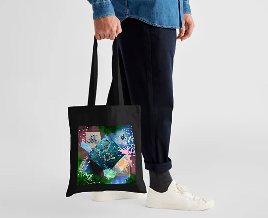 Hochwertige Tragetasche (Baumwolle), Limited Edition Art by DaisyArtCzeczor