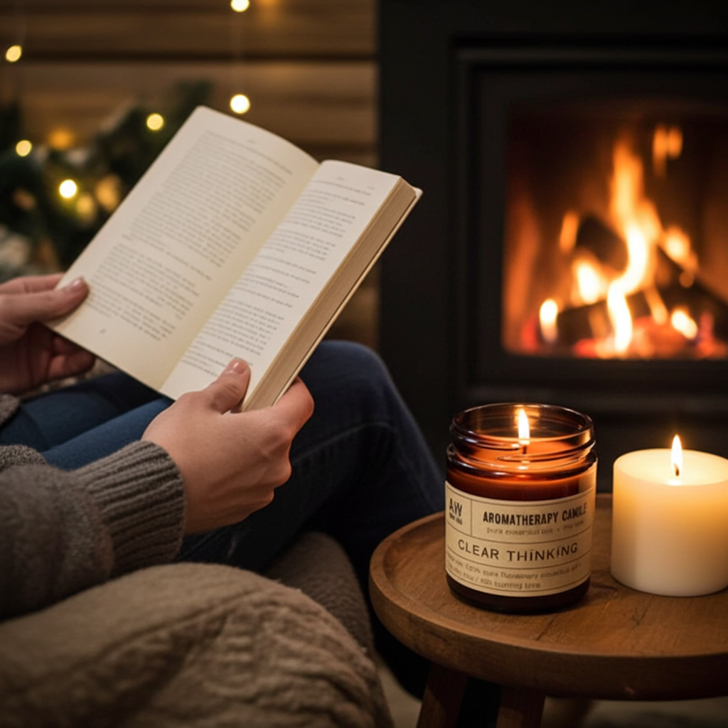 Aromatherapy Candle – Sojawachskerze mit ätherischen Ölen