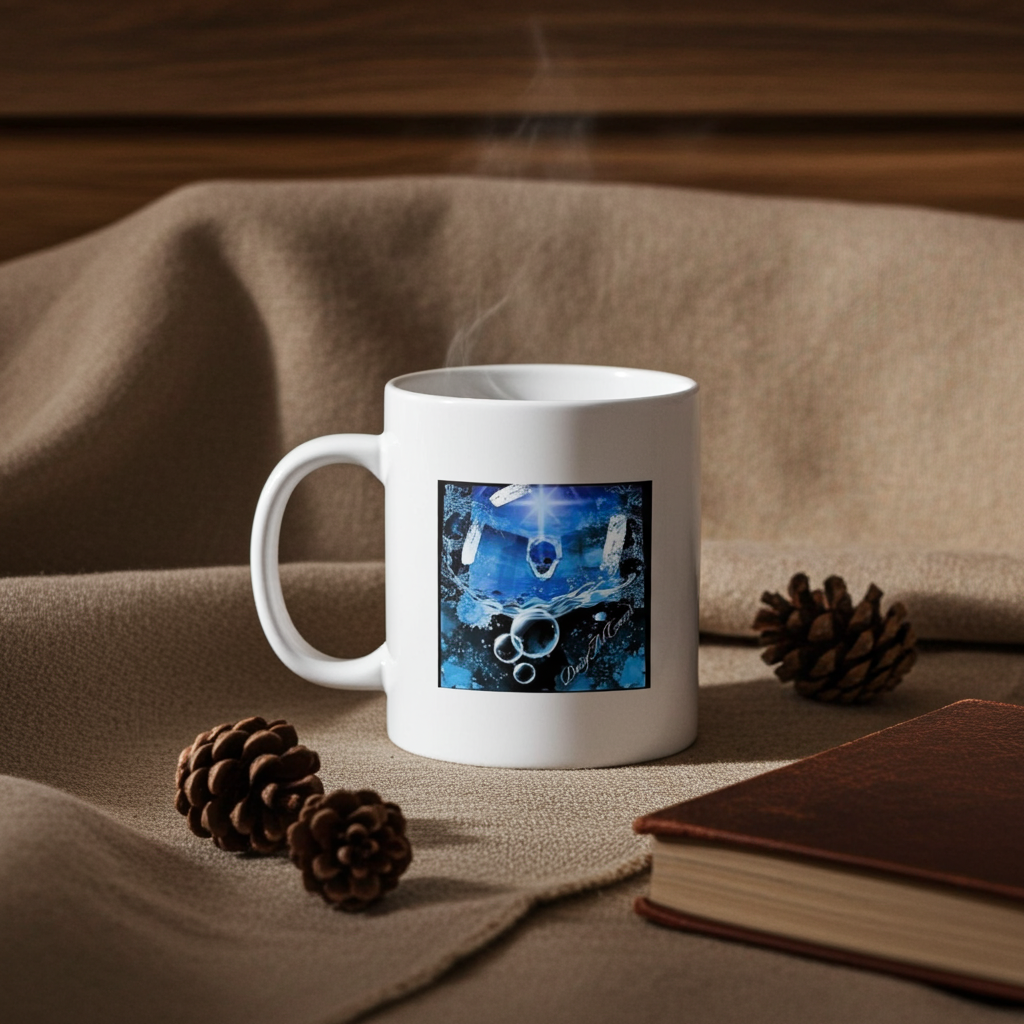 Art of Mug-Hochwertiger Keramikbecher, Art by DaisyArtCzeczor