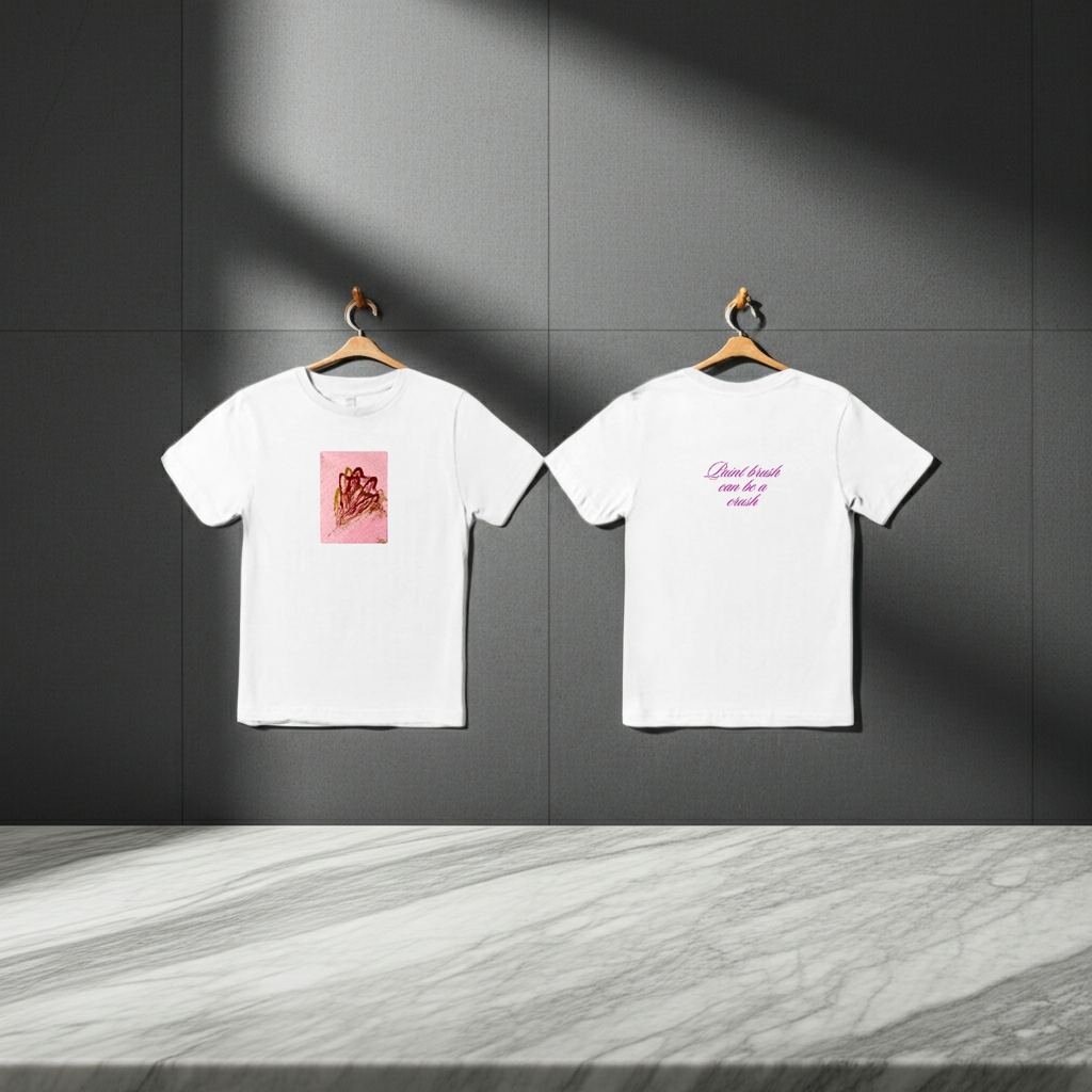 Kurzarm T-Shirt für Kind & Baby (Baumwolle), Art Shirt by Daisy Art Czeczor