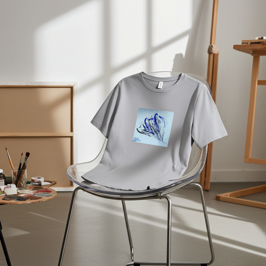 Kurzarm T-Shirt (Baumwolle), Art Shirt by DaisyArtCzeczor